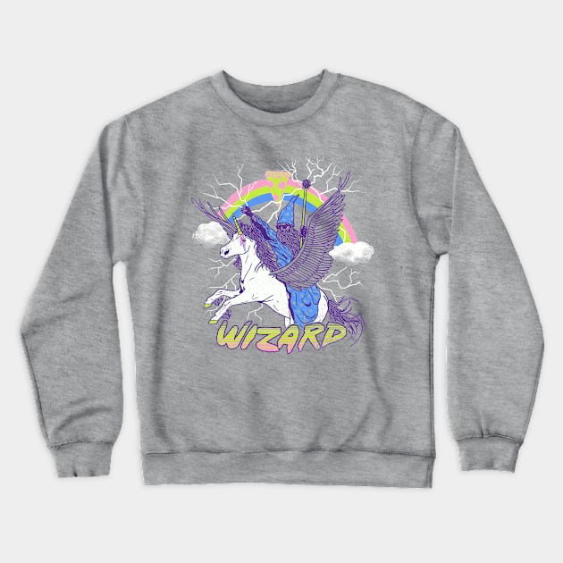 Pizza Wizard Crewneck Sweatshirt by Hillary White Rabbit